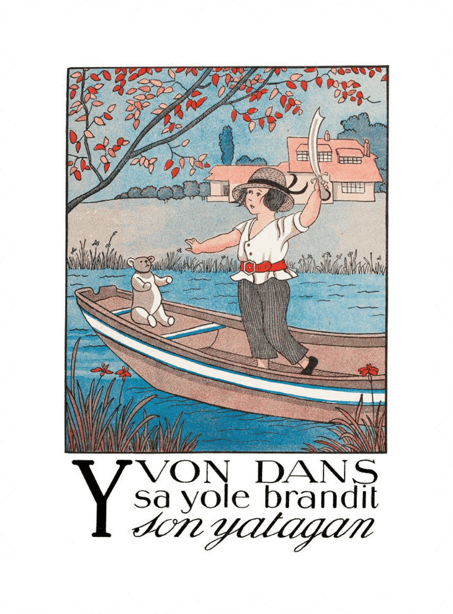 Alphabet - Yvon et son yatagan