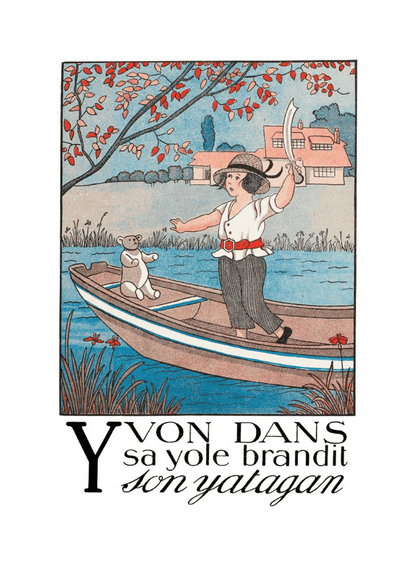 Alphabet - Yvon et son yatagan