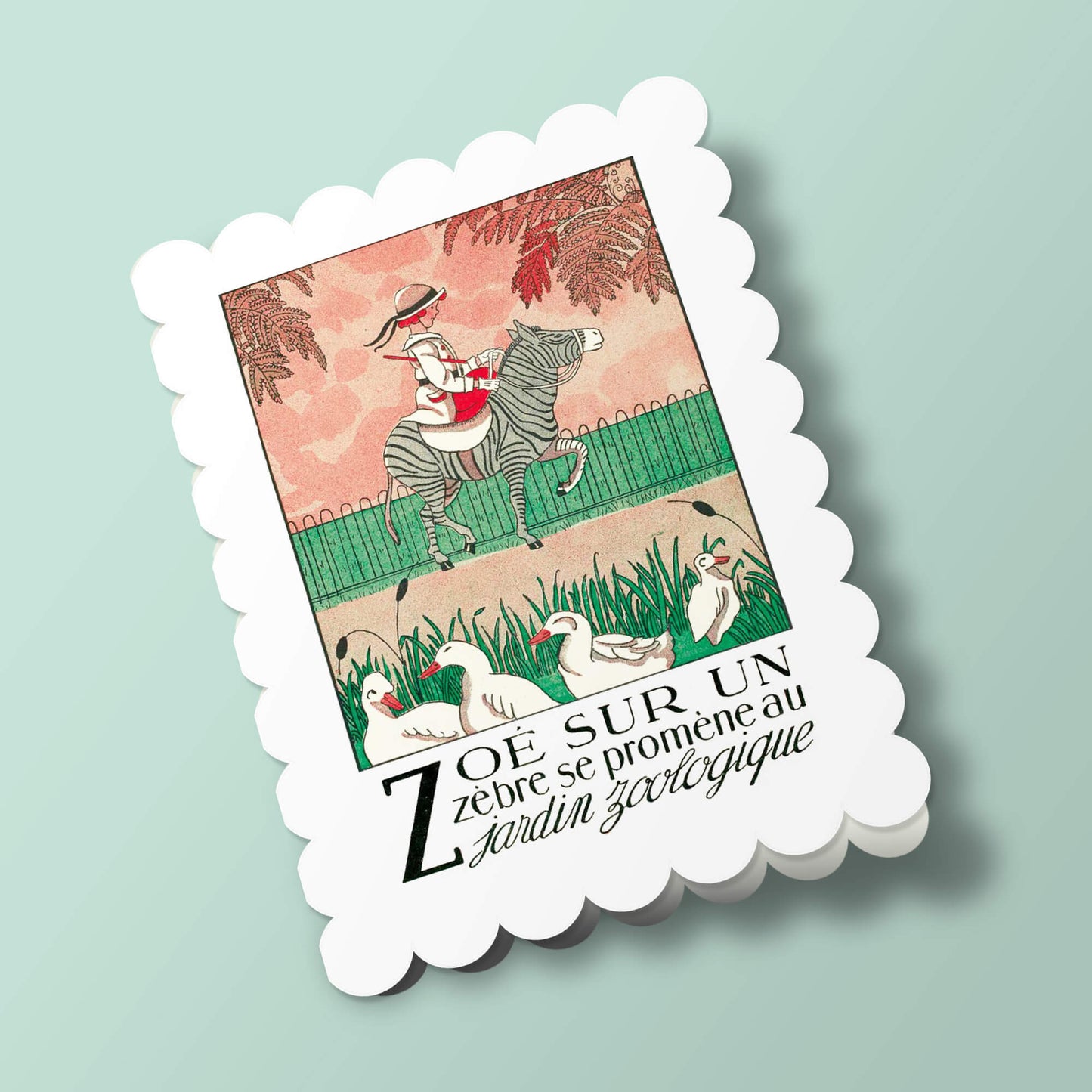 Alphabet - Zoe et son zèbre