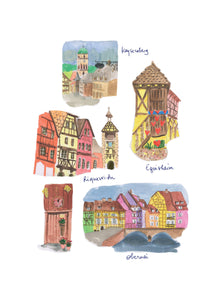 Planches d'Alsace - Les villages