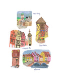Planches d'Alsace - Les villages