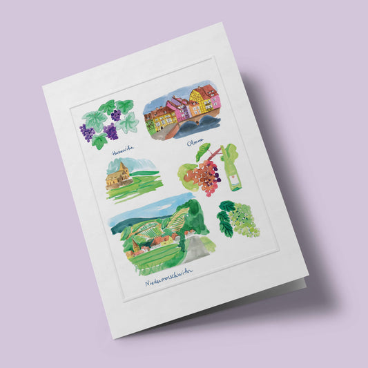 Planches d'Alsace - Vignobles alsaciens