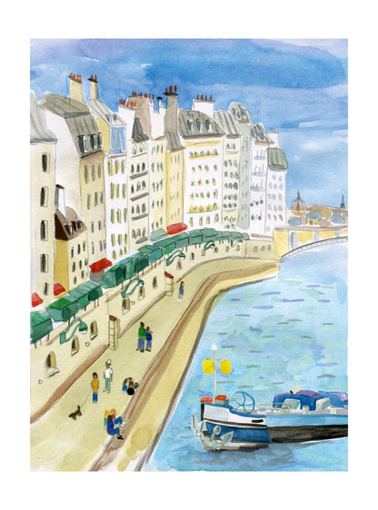 Paris Timbres - Balade sur les quais