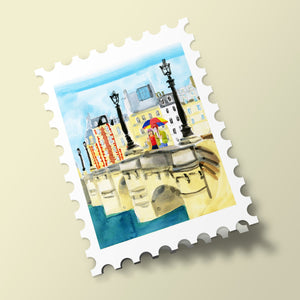 Paris Stamps - Pont Neuf