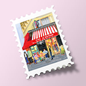 Paris Timbres - Café Le Bistrot