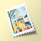Paris Stamps - Place du Tertre
