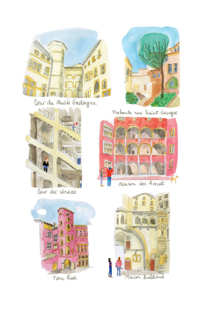 Planches Lyonnaises - Les Traboules