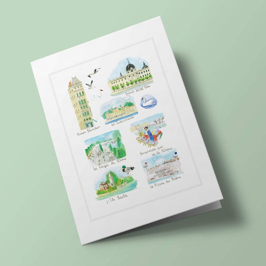 Planches Lyonnaises - Quais de Saône et du Rhône