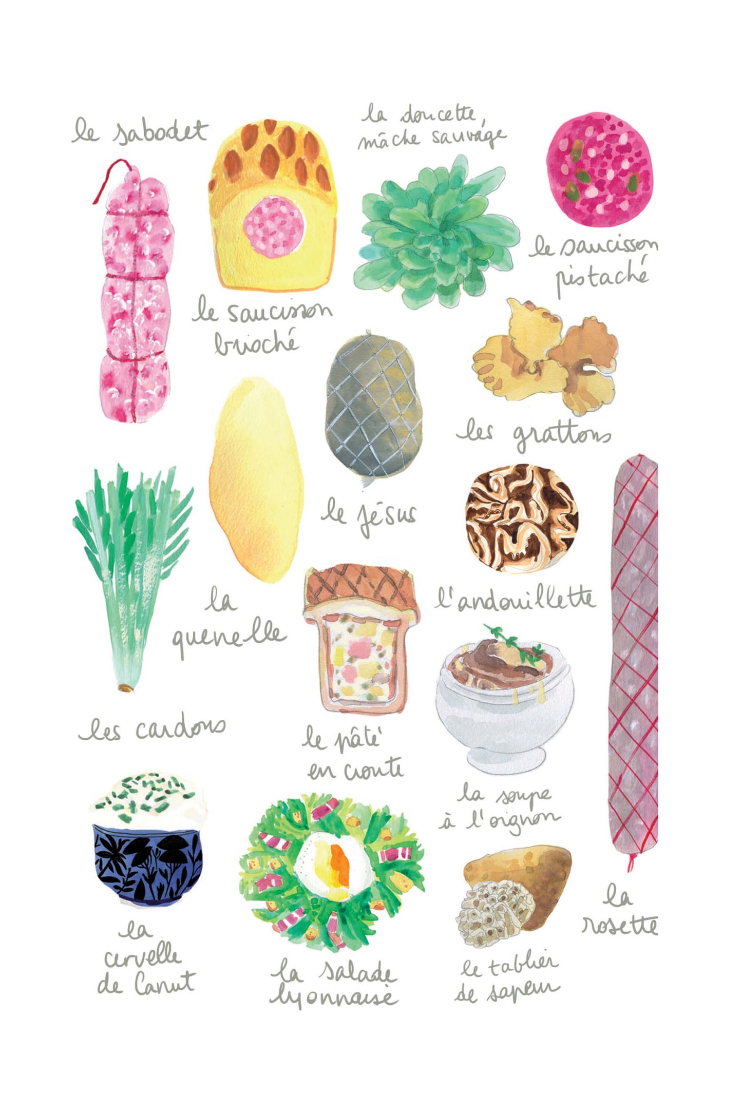 Planches Lyonnaises - Spécialités lyonnaises salées