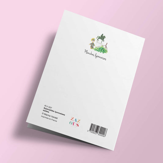 Planches Lyonnaises - Spécialités lyonnaises salées