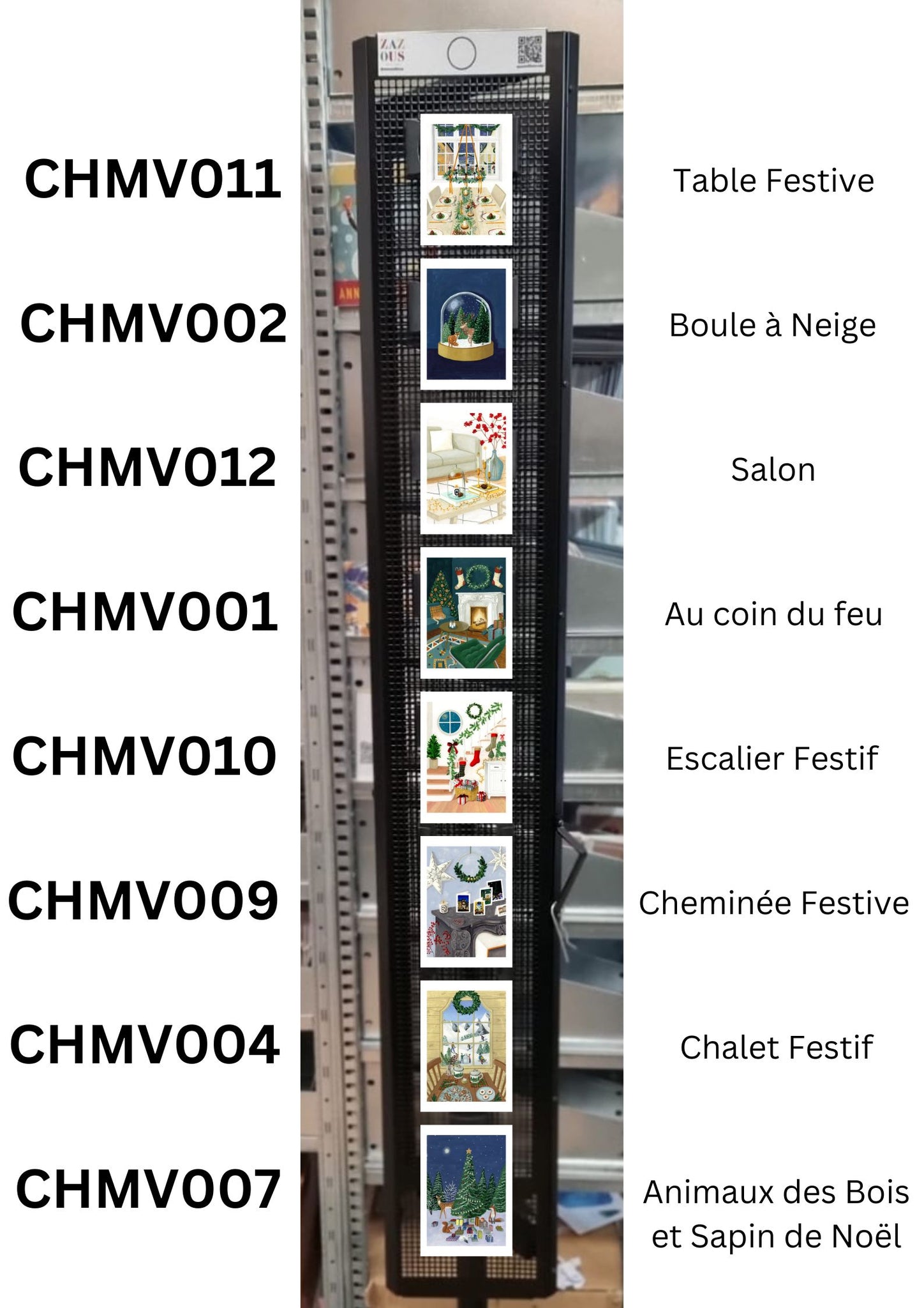 Une face de "Contes d'hiver" par Mélanie Voituriez