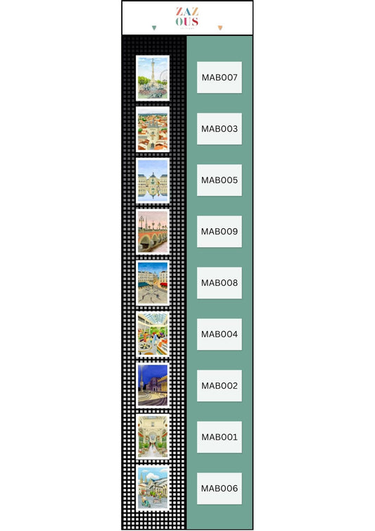 Une face de "Mélanie A Bordeaux" par Mélanie Voituriez