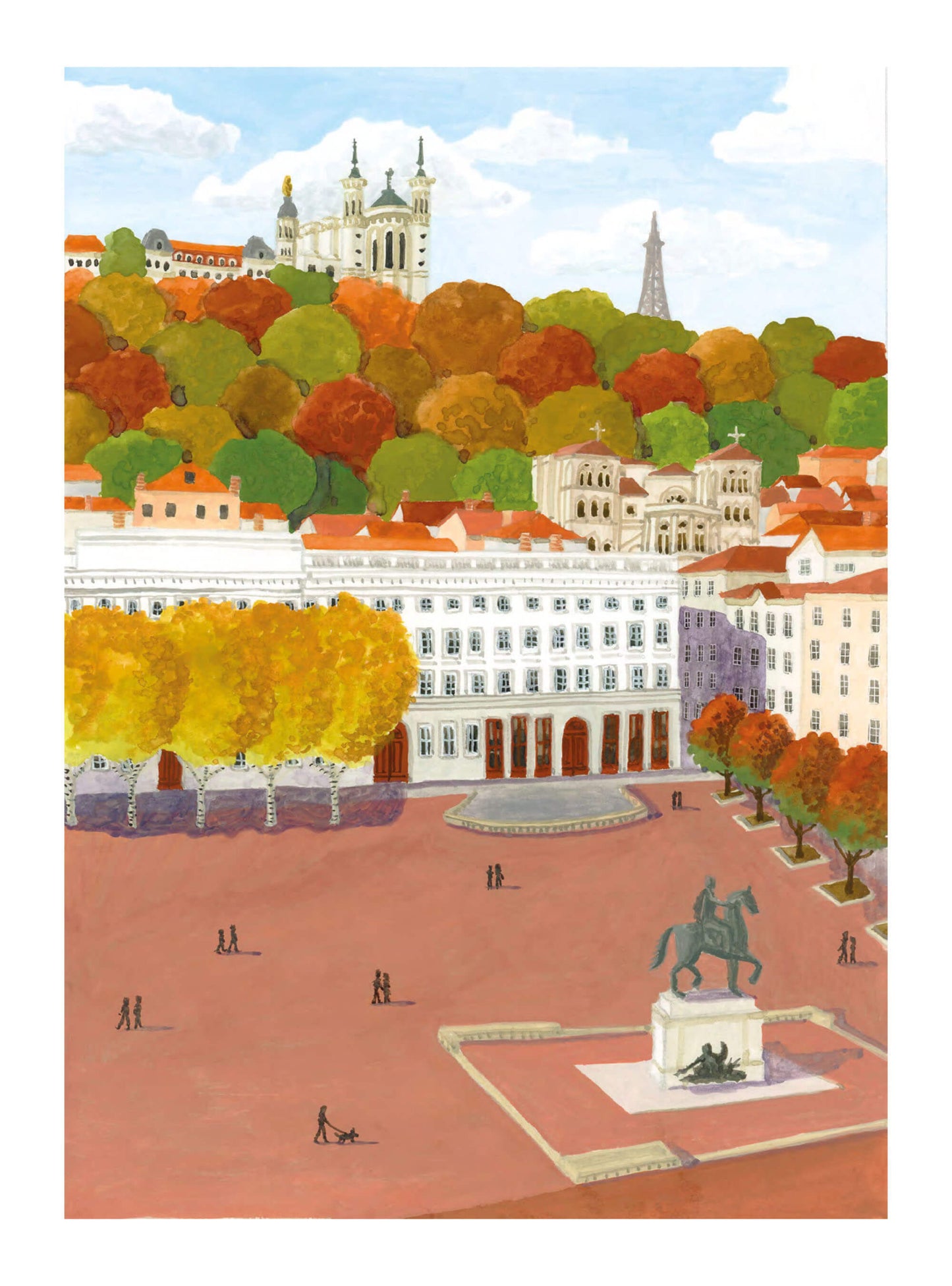 Melanie A Lyon - Place Bellecour