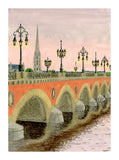 Une face de "Mélanie A Bordeaux" par Mélanie Voituriez