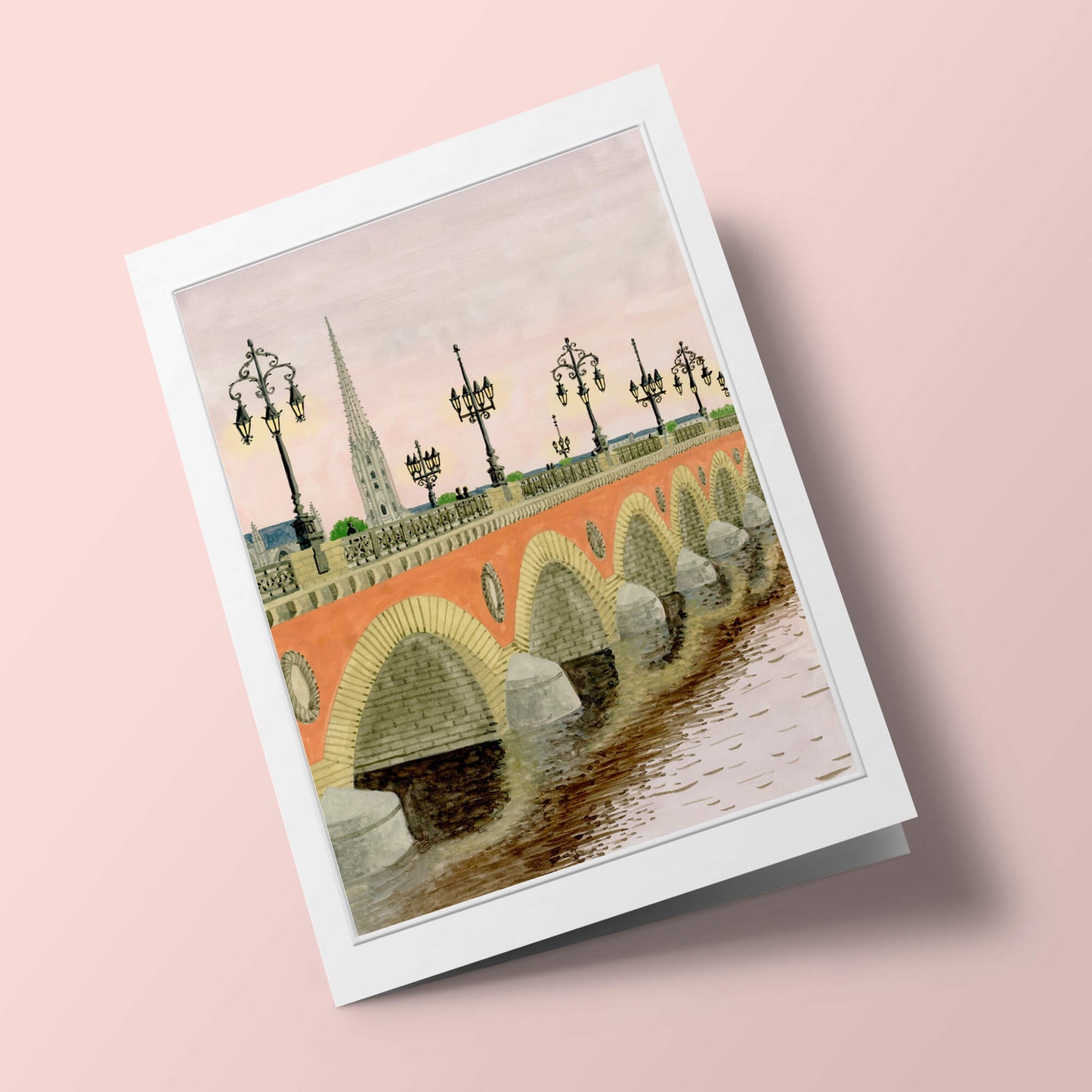 Mélanie A Bordeaux - Pont de pierre