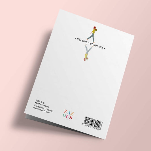 Mélanie A Bordeaux - Pont de pierre