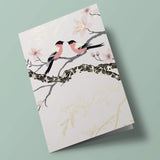 Luna - Bouvreuils et fleurs