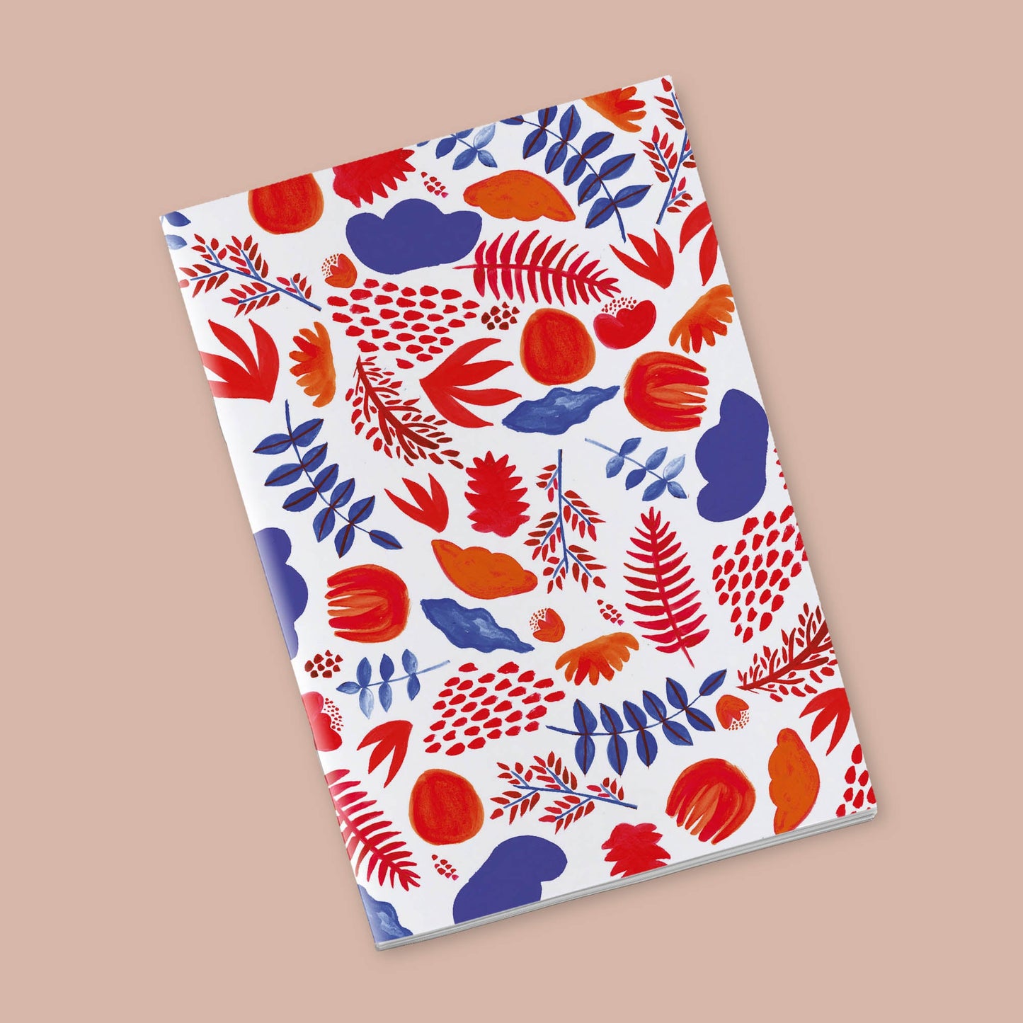 Petit Carnet - Feuilles rouges et pourpres