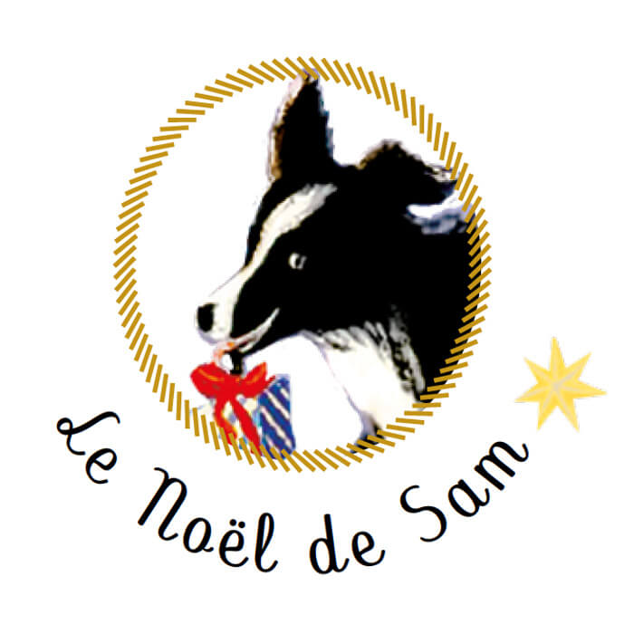 Une face de "Le Noël de Sam" par Raven Avana