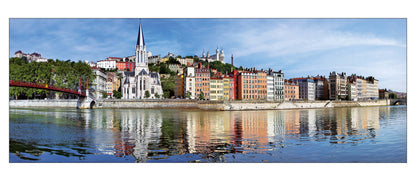 Carte panoramique - Quai Fulchiron, Lyon