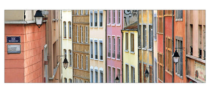 Carte panoramique - Montée de la grande Côte, Lyon