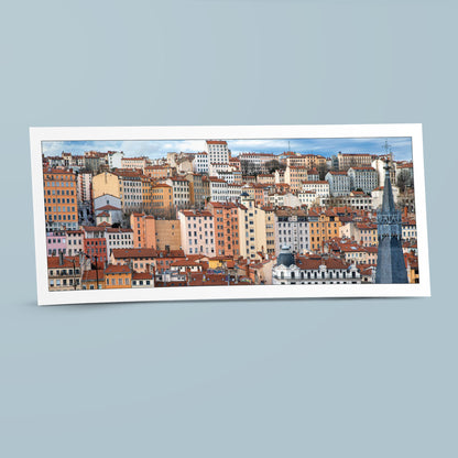 Carte panoramique - Pentes de la Croix-Rousse, Lyon