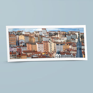 Carte panoramique - Pentes de la Croix-Rousse, Lyon