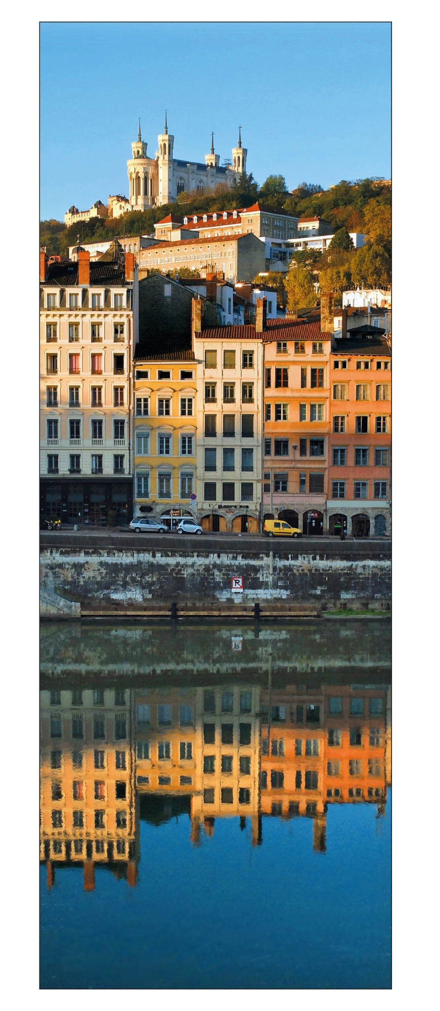 Carte panoramique - Quai de Bondy, Lyon