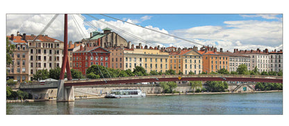 Carte panoramique - Quai des Celestins, Lyon
