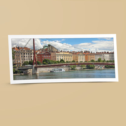 Carte panoramique - Quai des Celestins, Lyon