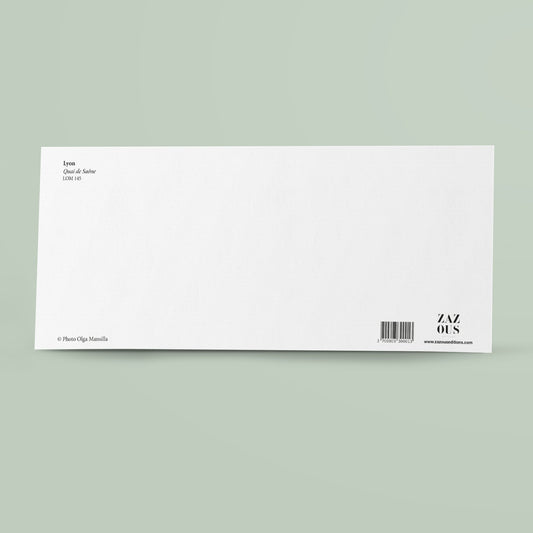 Carte panoramique - Quai de Saône, Lyon