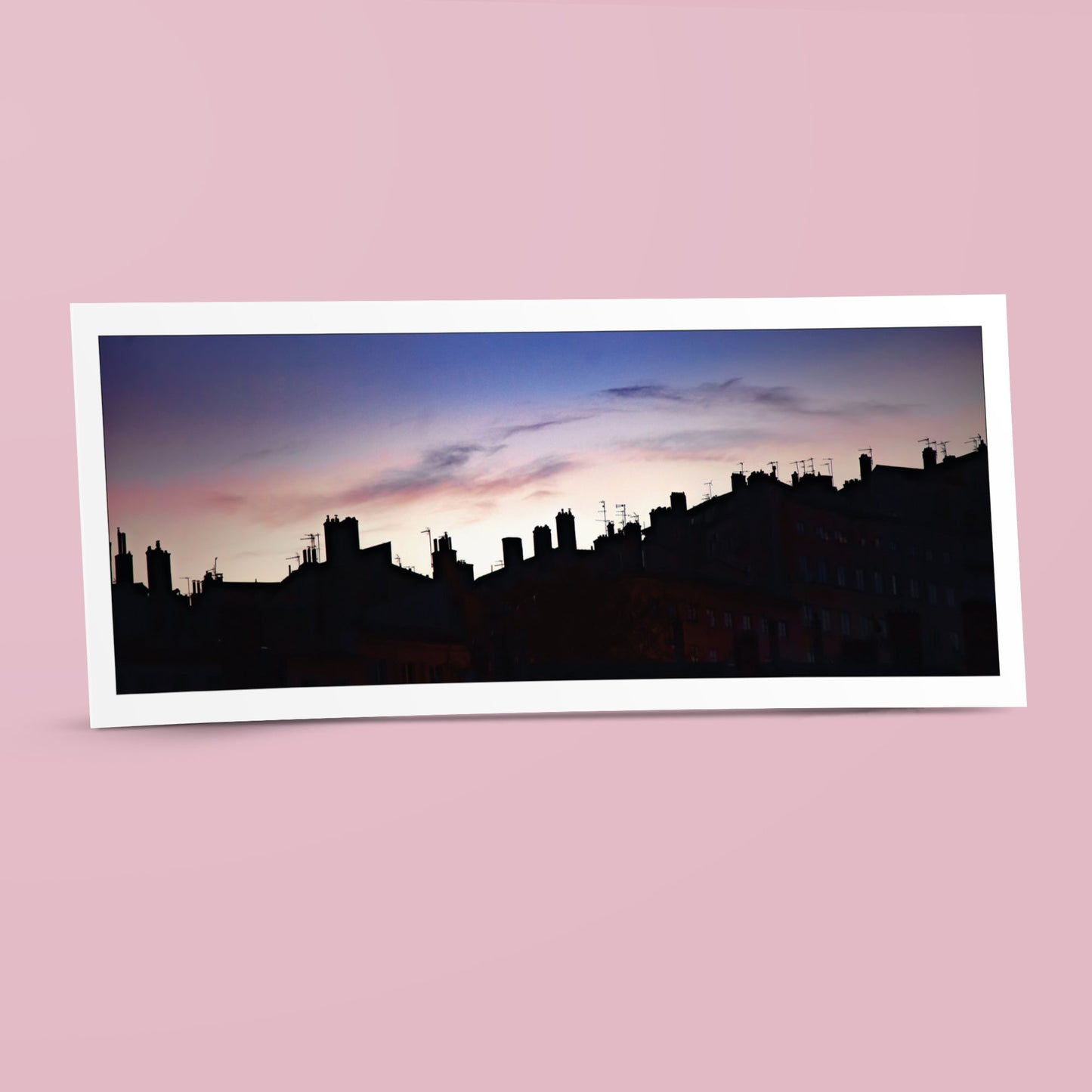 Carte panoramique - Toits de Lyon