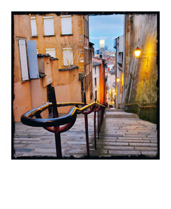 Carte polaroid - L'Escalier, Lyon