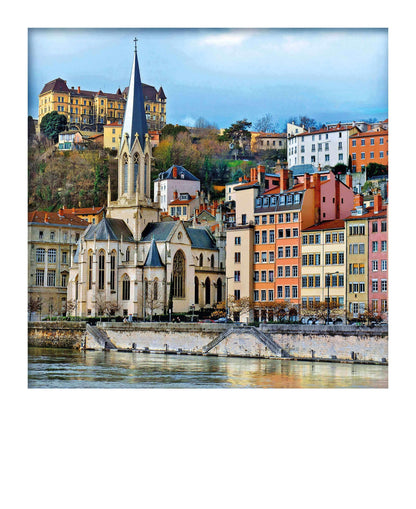 Carte polaroid - Eglise Saint-Georges, Lyon