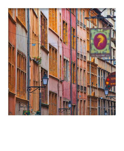 Carte polaroid - Saint-Jean, Rue Juiverie, Lyon