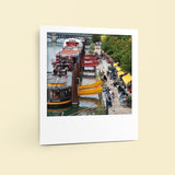 Carte polaroid - Les terrasses du Rhône, Lyon