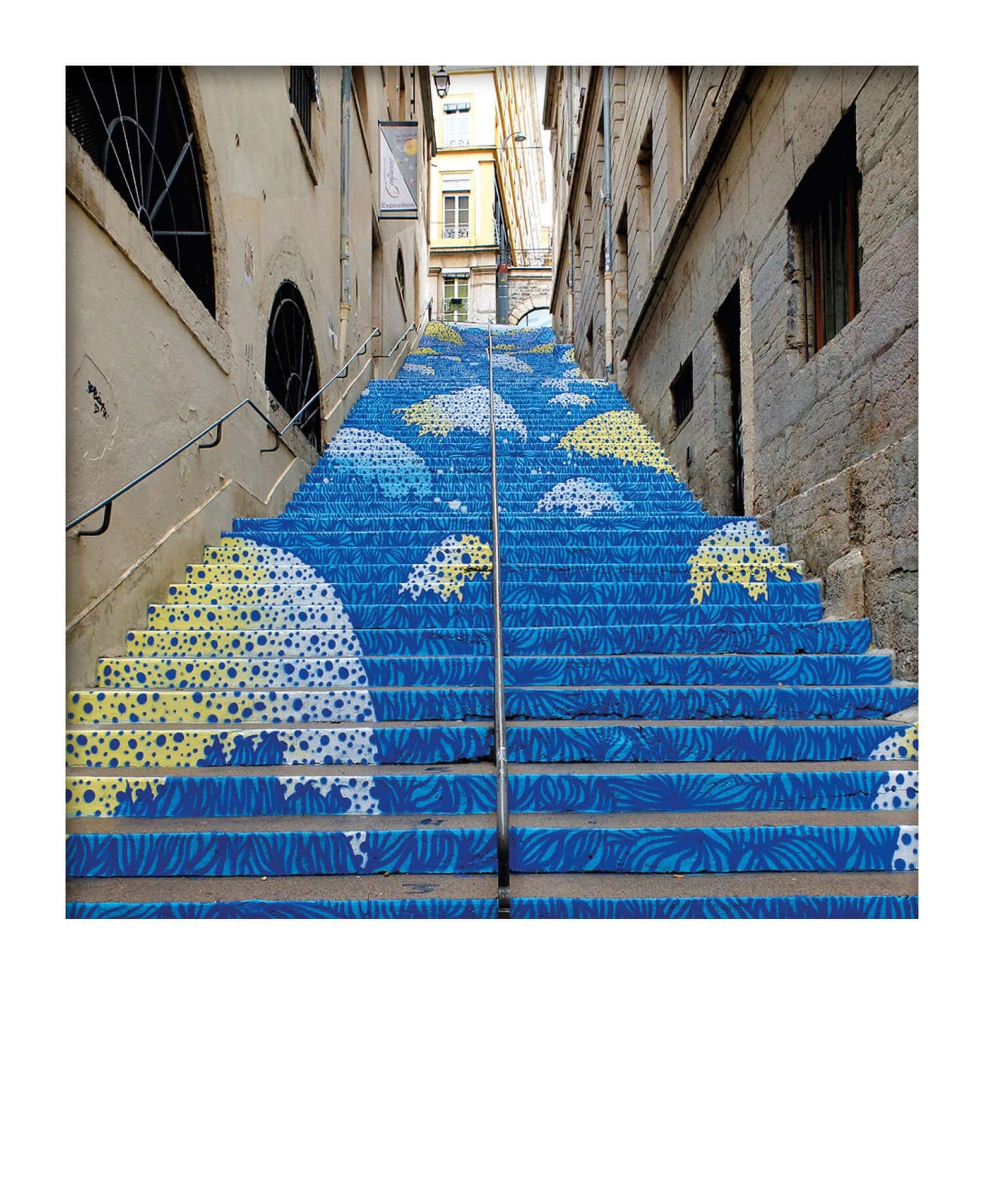 Carte polaroid - Passage Mermet par Wenc, Lyon