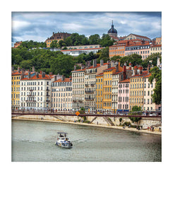 Carte polaroid - Quai Saint-Vincent