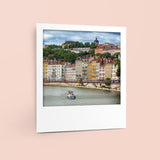 Carte polaroid - Quai Saint-Vincent, Lyon