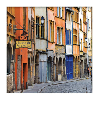Carte polaroid - Rue Saint-Georges, Lyon