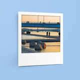 Carte polaroid - Quai Victor Augagneur, Lyon