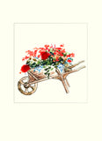 Papersheep - Brouette de fleurs