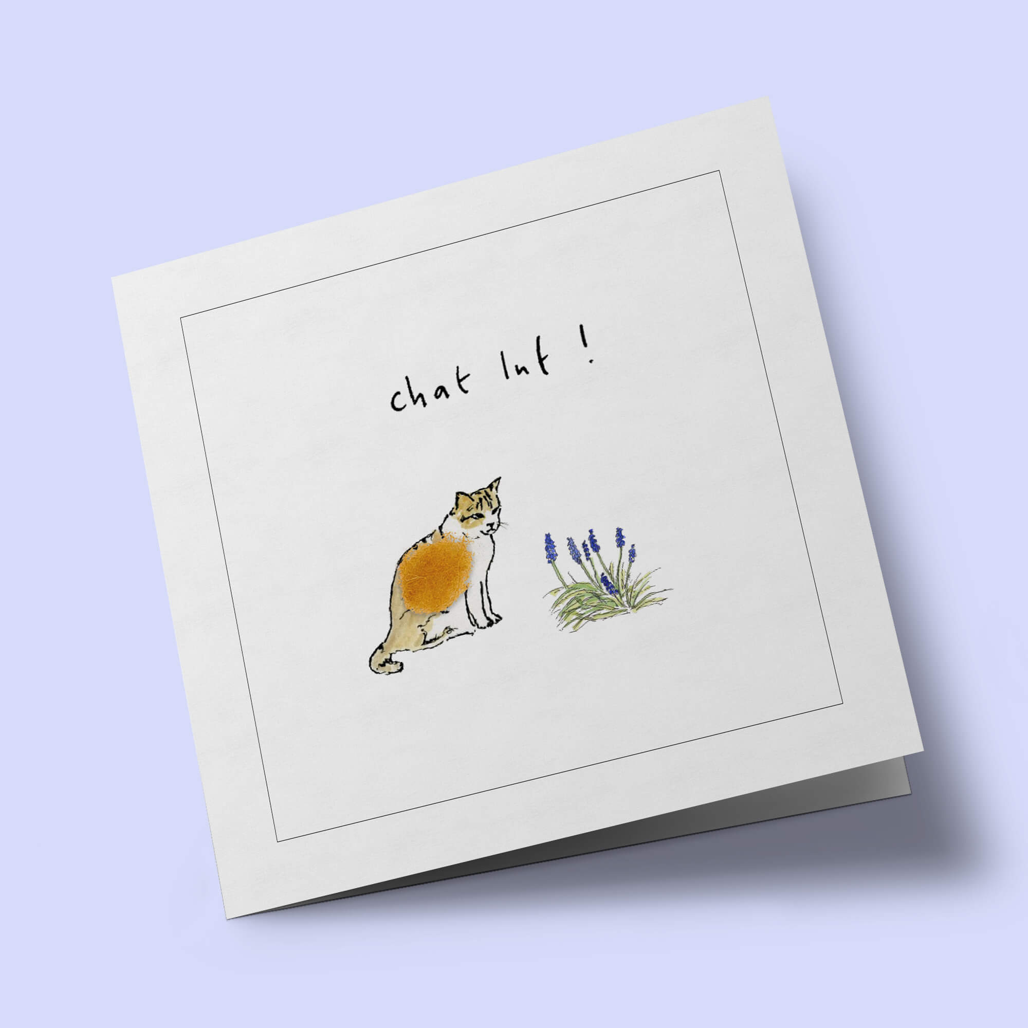 Touffes de laine - Chat