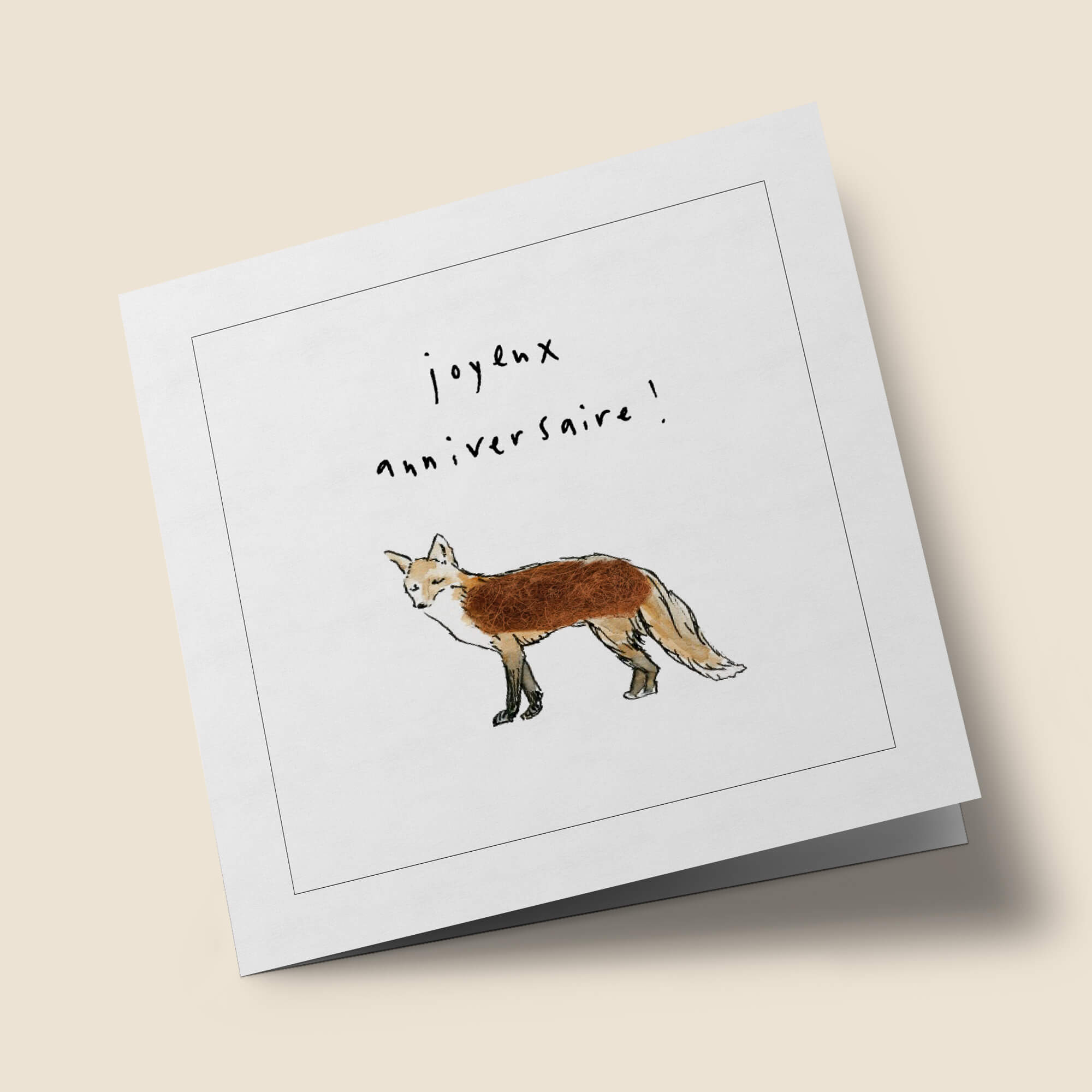 Touffes de laine - Renard