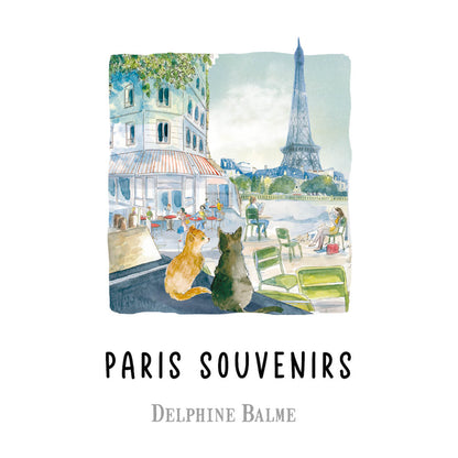 Une face de "Paris Souvenirs" par Delphine Balme