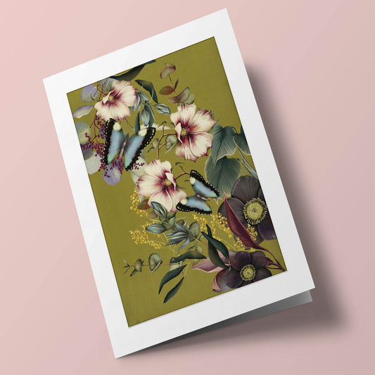 Bouquets - Papillons bleu clair