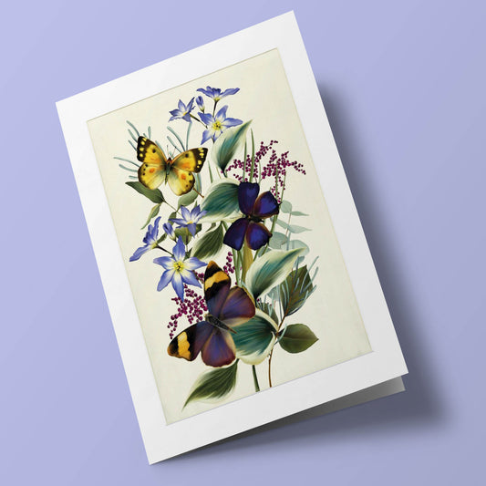 Bouquets - Papillons multicolores
