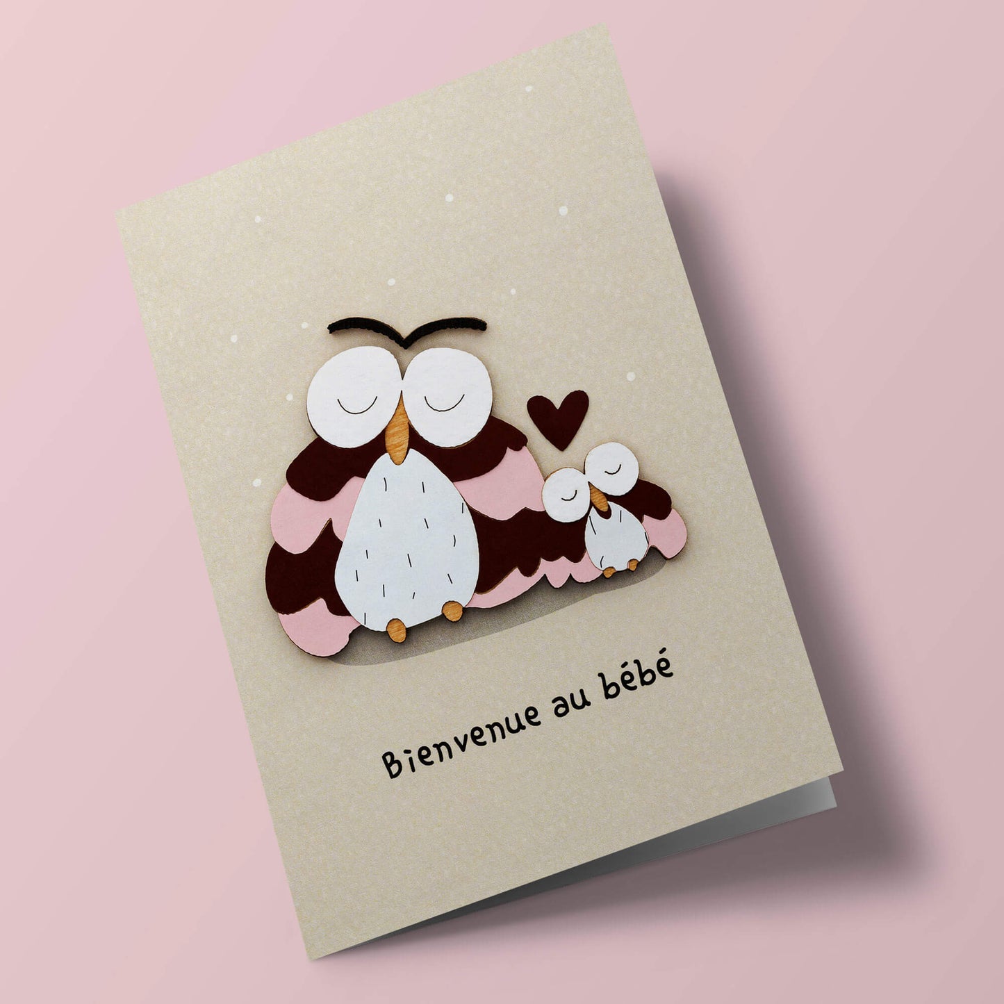 Bouts de bois - Bienvenue au bébé, chouettes