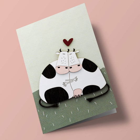 Bouts de bois - Deux vaches
