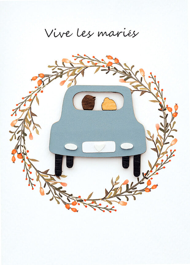 Bouts de bois - Vive les mariés, voiture